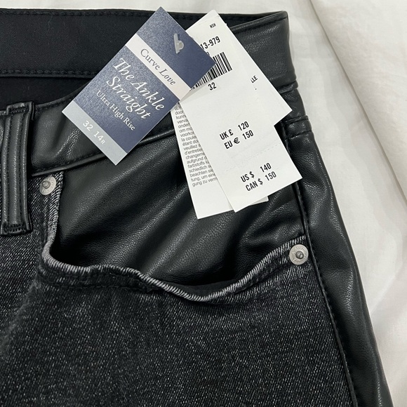 Abercrombie mixed fabric jeans - Picture 2 of 3